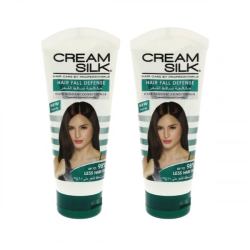 Cream Silk Conditioner Hair Fall Defense 2 x 180ml  Cream Silk Conditioner Hair Fall Defense 2 x 180ml