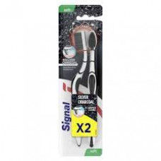 Signal Tooth Brush Bane Charcoal 2 S @25%Off