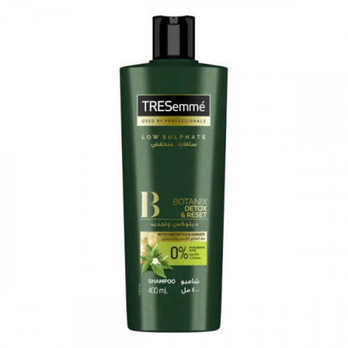Tresemme Botanix Shampoo Detox & Reset 400ml  Tresemme Botanix Shampoo Detox & Reset 400ml