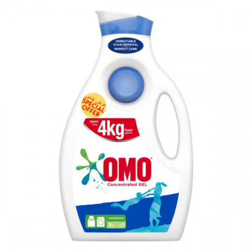 Omo Detergent Gel Automatic 2Ltr  Omo Detergent Gel Automatic 2Ltr