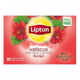 Lipton Herbal Infusion Hibiscus Tea Bags 20's