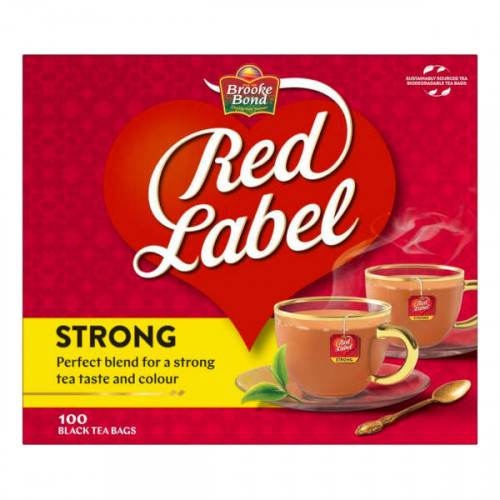 Brooke Bond Red Label Black Tea 100 Bags  Brooke Bond Red Label Black Tea 100 Bags