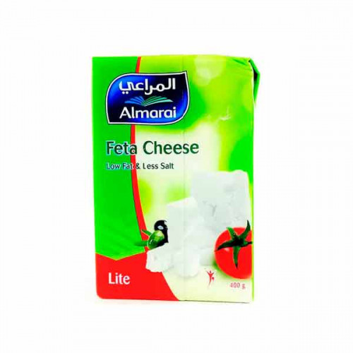Almarai Feta Cheese Lite 400gm  Almarai Feta Cheese Lite 400gm