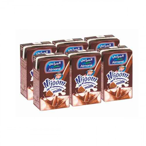 Almarai Nujoom Chocolate Milk 6 x 150ml  Almarai Nujoom Chocolate Milk 6 x 150ml