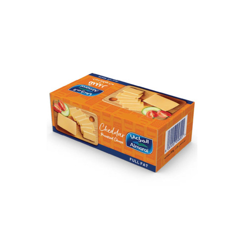 ALMARAI CHEDDAR CHEESE FULL FAT 250GM