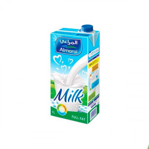Almarai Long Life Milk Full Fat 1Ltr  Almarai Long Life Milk Full Fat 1Ltr