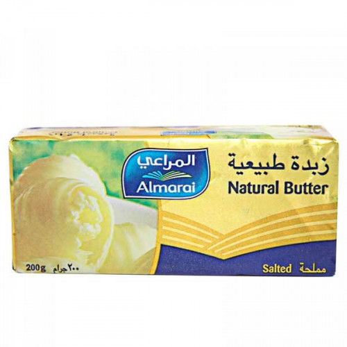 Almarai Butter Salted 200gm  Almarai Butter Salted 200gm
