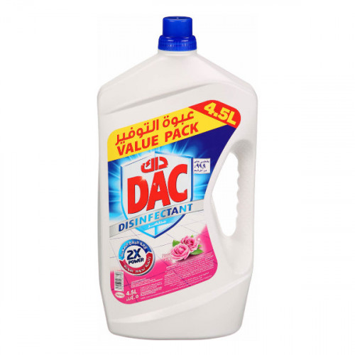 Dac Disinfectant Rose 4.5Ltr  Dac Disinfectant Rose 4.5Ltr