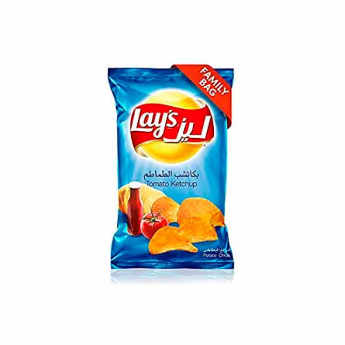 Lays Potato Chips Ketchup 160gm  Lays Potato Chips Ketchup 160gm
