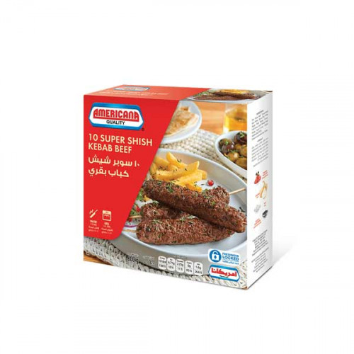 Americana Super Shish Kabab Beef 600gm  Americana Super Shish Kabab Beef 600gm