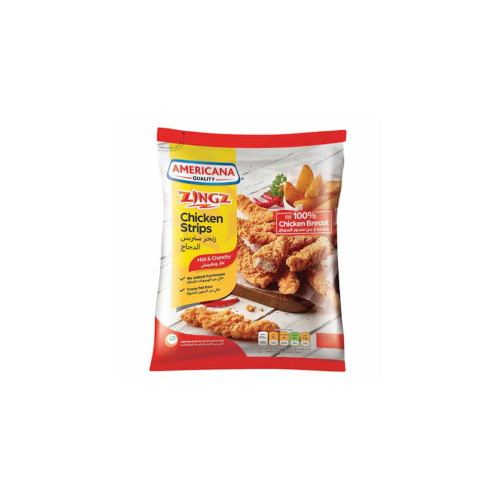 AMERICANA CHICKEN STRIPS PLAIN BAG 1KG