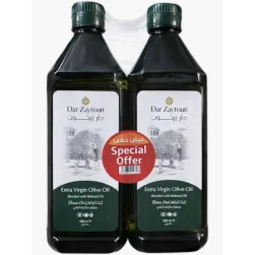 DAR ZAYTOUN PURE OLIVE OIL 2 X 500ML