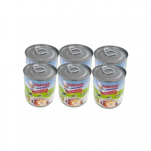 Nafees Evaporated Milk 6 X 170Gm