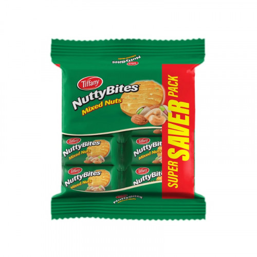 TIFFANY NUTTY BITE MIXED NUTS 8 X 72GM