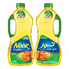 Noor Frylite Frying Oil 2 x 1.5Ltr 