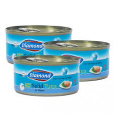 Diamond W/M Tuna Flks In Oil 170 Gm X 3