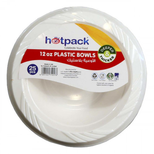 Hotpack 10 Round foam plate