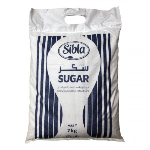 Sibla Fine Granulated Sugar 7Kg  Sibla Fine Granulated Sugar 7Kg