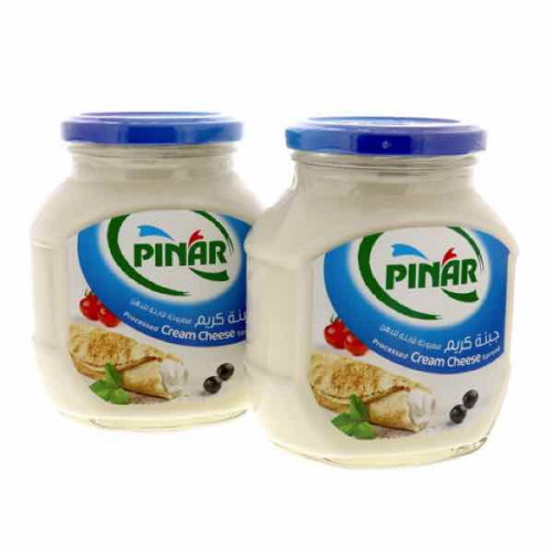 Pinar Processed Cream Cheese Spread 2 x 500gm  Pinar Processed Cream Cheese Spread 2 x 500gm