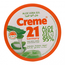 Cream 21 P-Jelly Aloe Vera Moistriz 300 Ml+100 Ml
