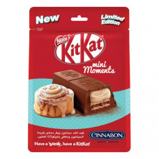 Nestle KitKat Mini Moments Milk Chocolate Wafers 119gm 