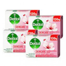 Dettol Skincare Pink Soap 4X120Gm @35%