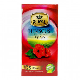 Royal Herbs Hibiscus Tea 25 Bags