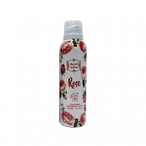 Maryam Perfumed Deodorant Spray Rose 200Ml Maryam Perfumed Deodorant Spray Rose 200Ml