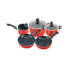 Homlee Hm-2129 Ns Cookware Set 9Pcs