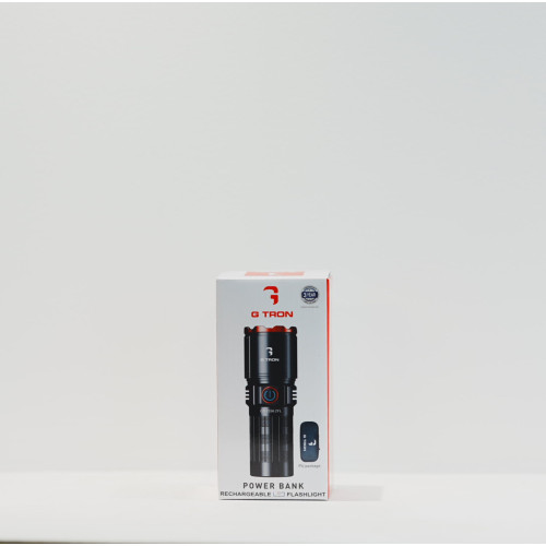 GTRON GT-7256ZFL ZOOMING POWERBANK FLASHLIGHT