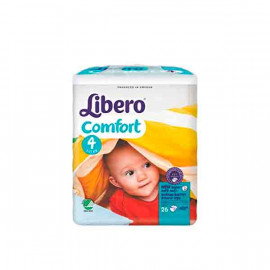 Libero Baby Diapers Comfort Maxi (7-14Kg) 26s
