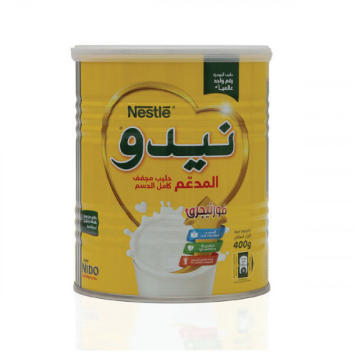 Nido Fortified Full Cream Milk Powder 400gm  Nido Fortified Full Cream Milk Powder 400gm