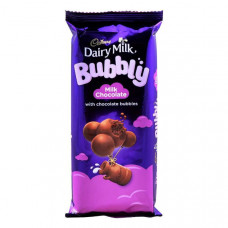 Cadbury Dairy Milk Bubbly Milk Chocolate 85gm 