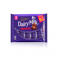 Cadbury Dairy Milk Fruits & Nuts 40gm 4+1 Free 