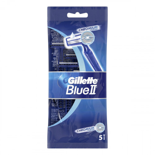 Gillette Blue II Disposable Razors 5's  Gillette Blue II Disposable Razors 5's