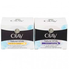 Olay Natural White Day+Night 2X50ml@25%Off 