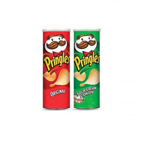 Pringles Assorted 2 x 165gm  Pringles Assorted 2 x 165gm