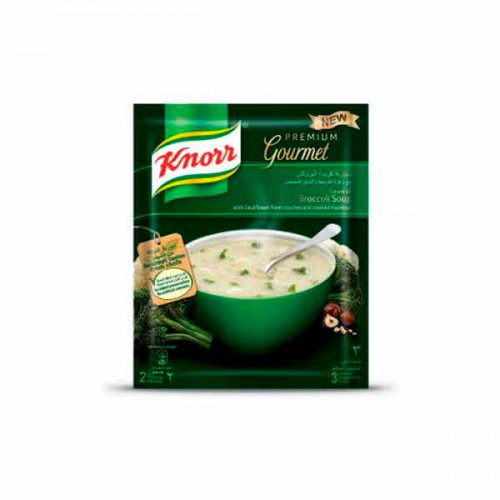 Knorr Cream Of Broccoli Soup 44gm  Knorr Cream Of Broccoli Soup 44gm