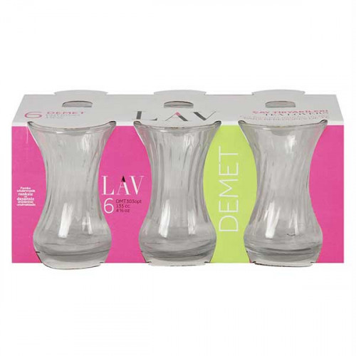 Lav Tea Glass 6Pcs Set DMT303-TKY1082 Lav Tea Glass 6Pcs Set DMT303-TKY1082