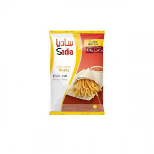 Sadia Thin Cut French Fries 2.5Kg  Sadia Thin Cut French Fries 2.5Kg