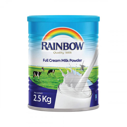 Rainbow Full Cream Milk Powder 2.5Kg  Rainbow Full Cream Milk Powder 2.5Kg