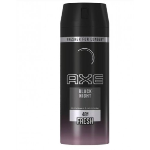 Axe Body Spray Black 48H Fresh 150ml  Axe Body Spray Black 48H Fresh 150ml