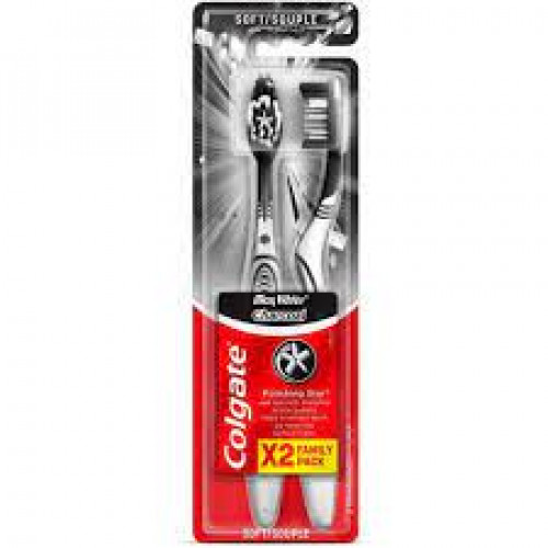 Colgate Tb Max White Charcoal 2Pcs @ Value Pack Colgate Tb Max White Charcoal 2Pcs @ Value Pack