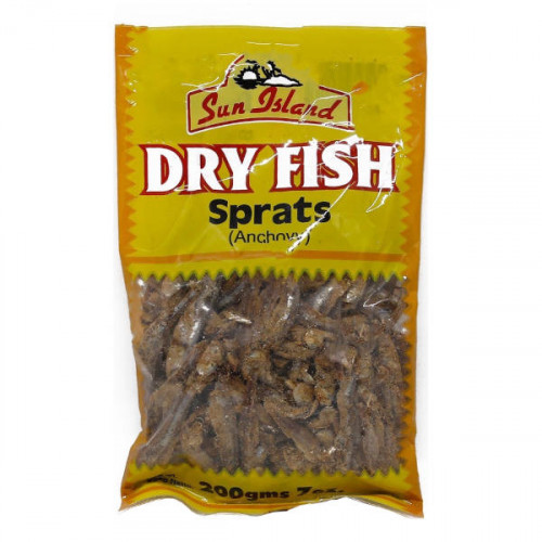Sun Island Dry Fish Sprats (Anchovy) 175gm  Sun Island Dry Fish Sprats (Anchovy) 175gm