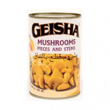 Geisha Mushroom Pieces & Stems 400gm