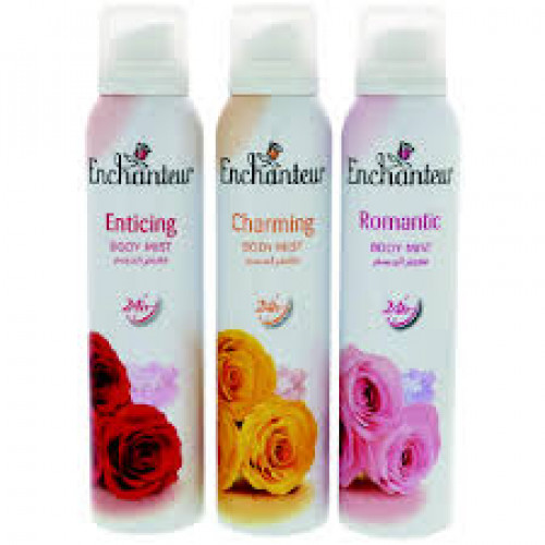 Enchanteur Body Mist 3Pc X 150Ml Spcl Offer Enchanteur Body Mist 3Pc X 150Ml Spcl Offer