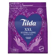 TILDA GRAND LONG GRAIN BASMATI RICE 5KG 