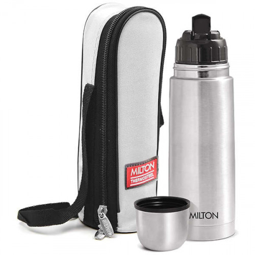 Milton Bullet Thermal Flask With Pouch 1000ml TS103  Milton Bullet Thermal Flask With Pouch 1000ml TS103
