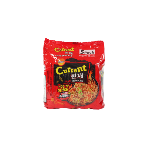 CURRENT NOODLES HOT N SPICY 100GMX5