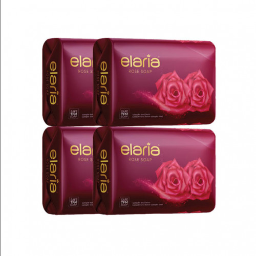 Elaria Rose Soap 6 X 125 Gm Elaria Rose Soap 6 X 125 Gm